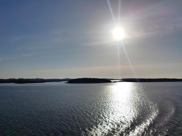 Schärengarten vor der Küste von Südwestnorwegen