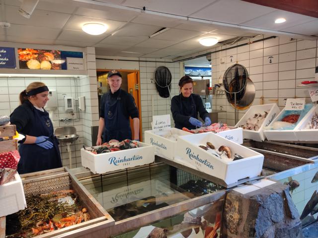 Meeresfrüchte der Traditionsfischhandlung Reinhartsen