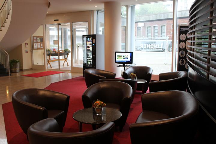 Lobby, Rezeption vom Lindner Congress Hotel Cottbus