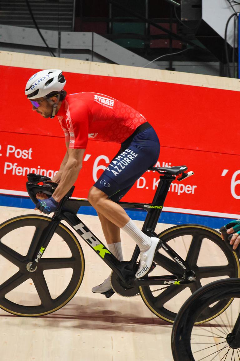 Michele Scartezzini auf dem Weg zum Sieg bei den Sixdays